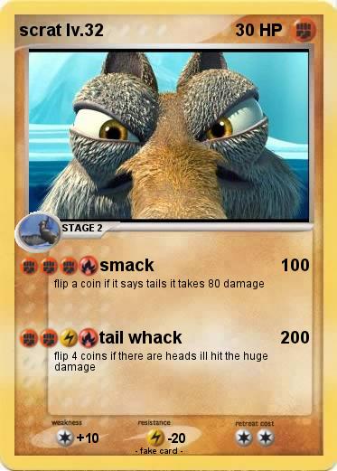 Pokemon scrat lv.32