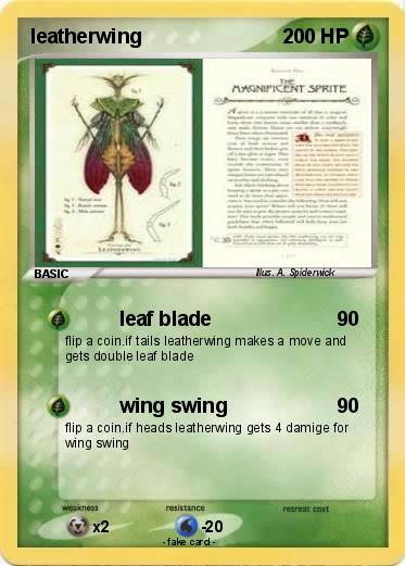 Pokemon leatherwing