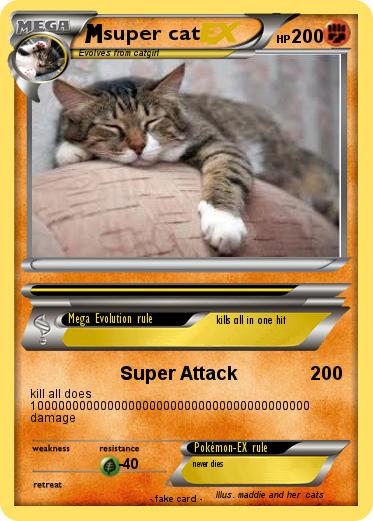 Pokemon super cat