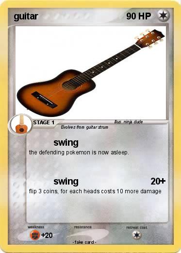 Pokemon guitar