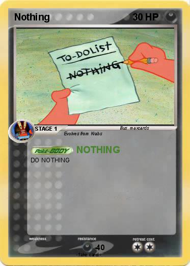 Pokemon Nothing