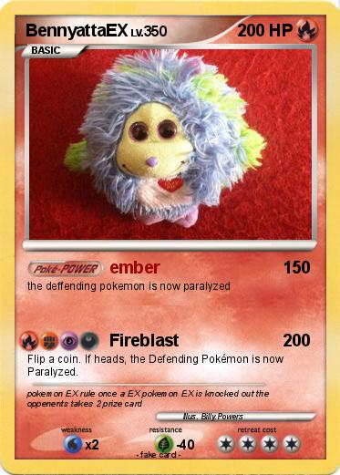 Pokemon BennyattaEX
