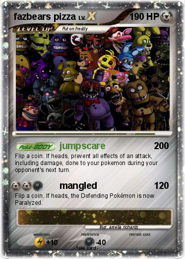 Pokemon fazbears pizza