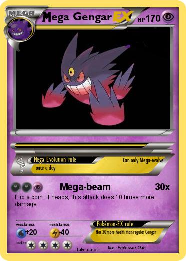 Pokemon ega Gengar Pokemon ega Gengar