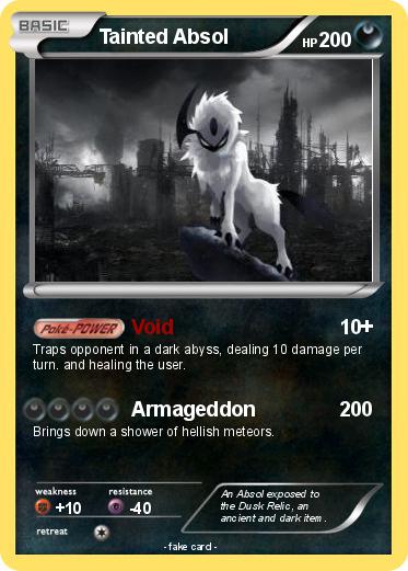 Pokemon Tainted Absol