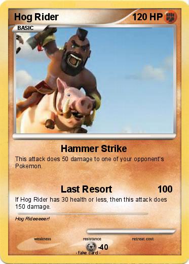 Pokemon Hog Rider