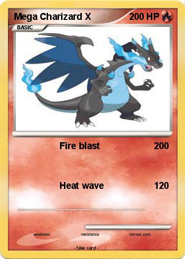 Pokemon Mega Charizard X
