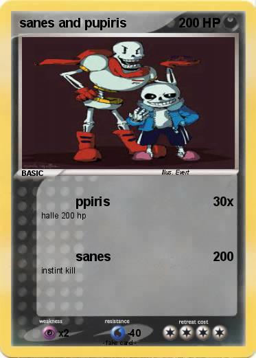 Pokemon sanes and pupiris