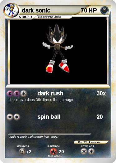 Pokemon dark sonic