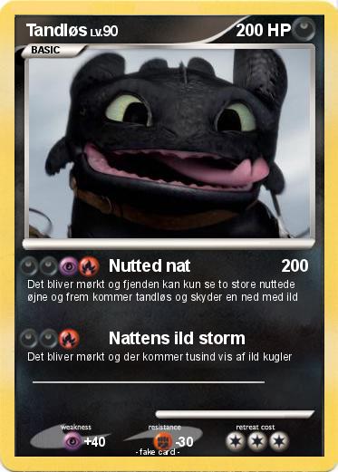Pokemon Tandløs