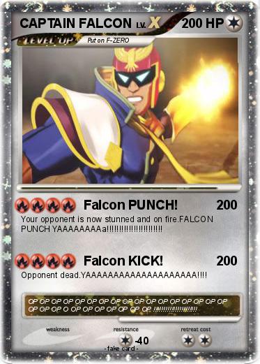 Pokemon CAPTAIN FALCON