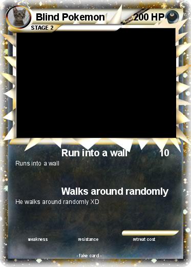 Pokemon Blind Pokemon