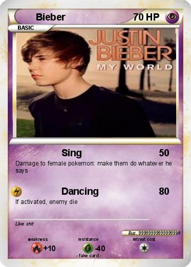 Pokemon Bieber