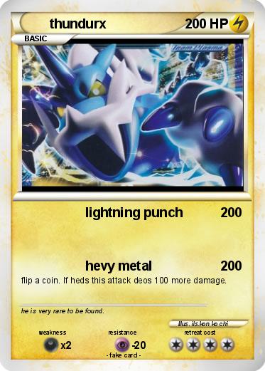 Pokemon thundurx