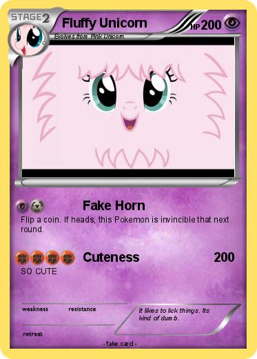 Pokemon Fluffy Unicorn