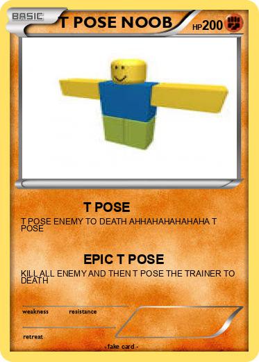 Pokemon T POSE NOOB