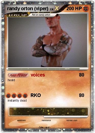 Pokemon randy orton (viper)
