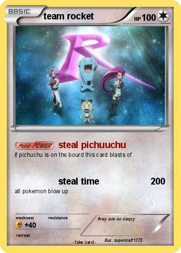 Pokemon team rocket