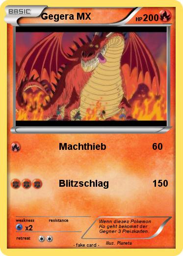 Pokemon Gegera MX