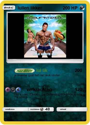 Pokemon lullen likker