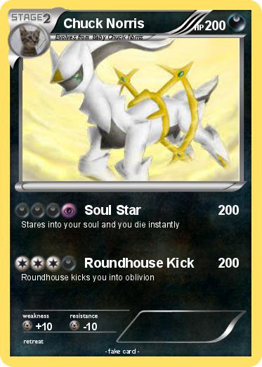 Pokemon Chuck Norris