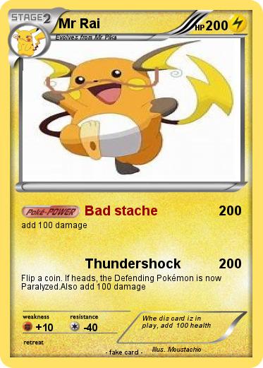 Pokemon Mr Rai