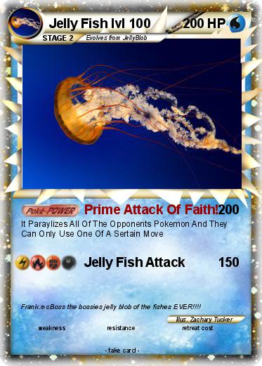 Pokemon Jelly Fish lvl 100