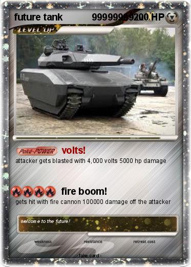 Pokemon future tank           99999999