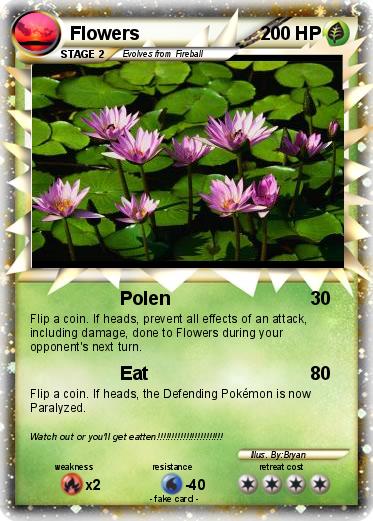 Pokemon Flowers