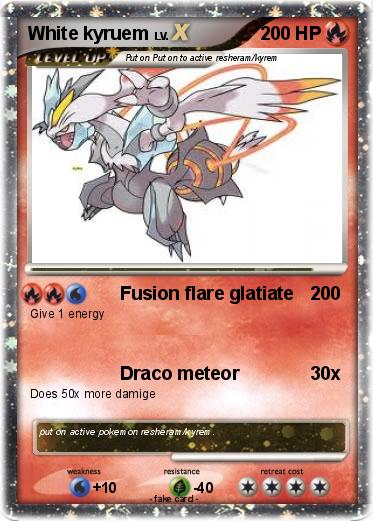 Pokemon White kyruem