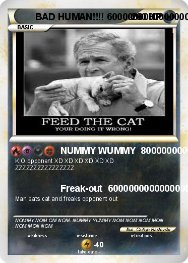 Pokemon BAD HUMAN!!!! 600000000000000000000000000000000000
