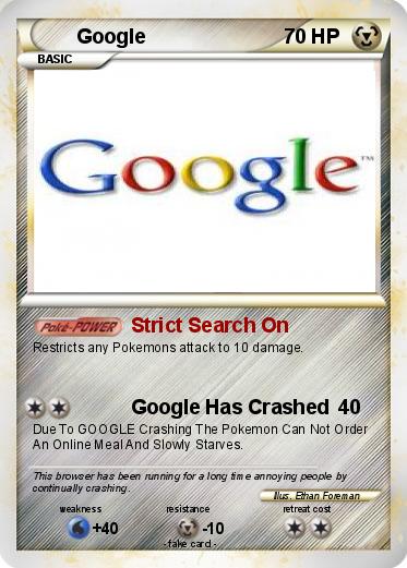 Pokemon Google