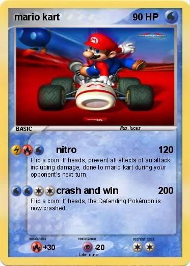 Pokemon mario kart
