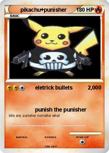 Pokemon pikachu+punisher