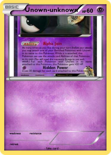 Pokemon Unown-unknown