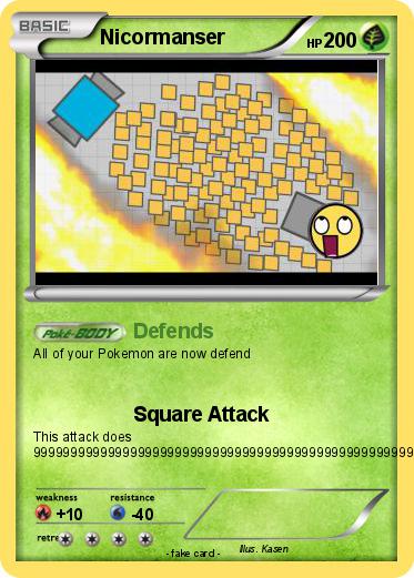 Pokemon Nicormanser