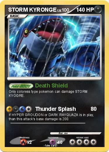 Pokemon STORM KYRONGE