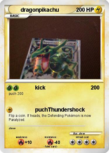 Pokemon dragonpikachu