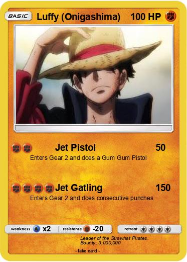 Pokemon Luffy (Onigashima)