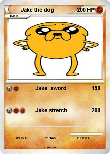 Pokemon Jake the dog