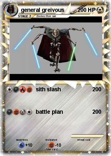 Pokemon general greivous