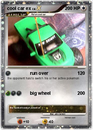 Pokemon cool car ex