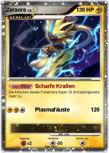Pokemon Zeraora