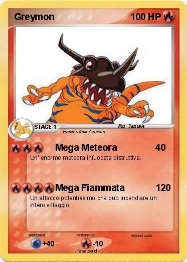 Pokemon Greymon