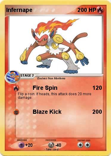 Pokemon Infernape