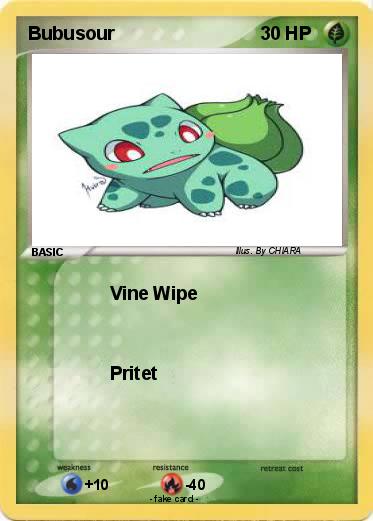 Pokemon Bubusour