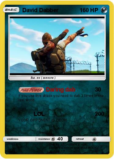 Pokemon David Dabber