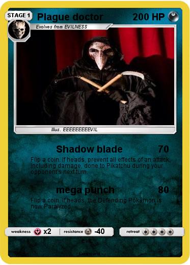 Pokemon Plague doctor
