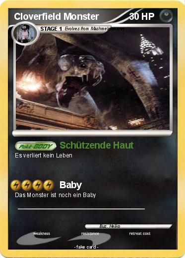 Pokemon Cloverfield Monster