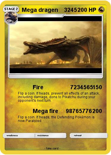 Pokemon Mega dragen    3245